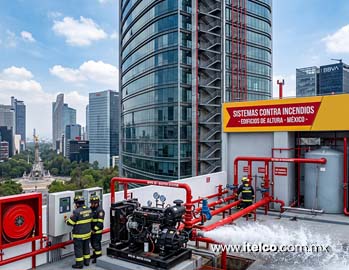 Sistemas contra incendios en edificios de altura en México NTCPA y NFPA